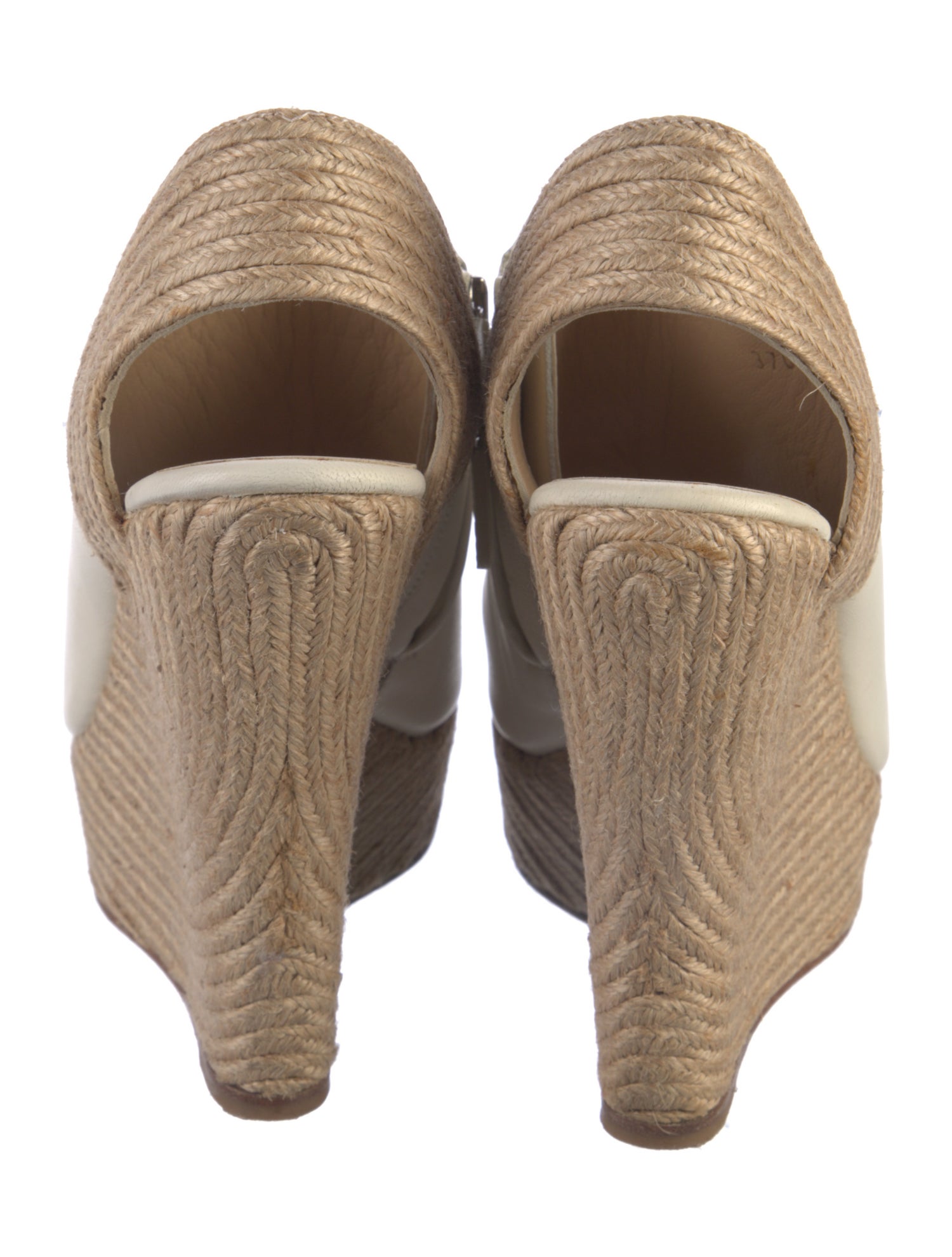 Gucci Leather Braided Accents Slingback Pumps